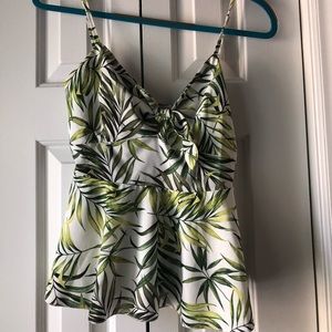 Palm tree top